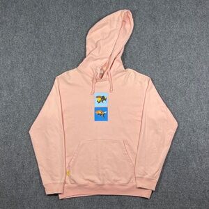 Golf Wang Tyler the Creator x Vince Staples Big Fish Tour 2018 Pink Hoodie 0403